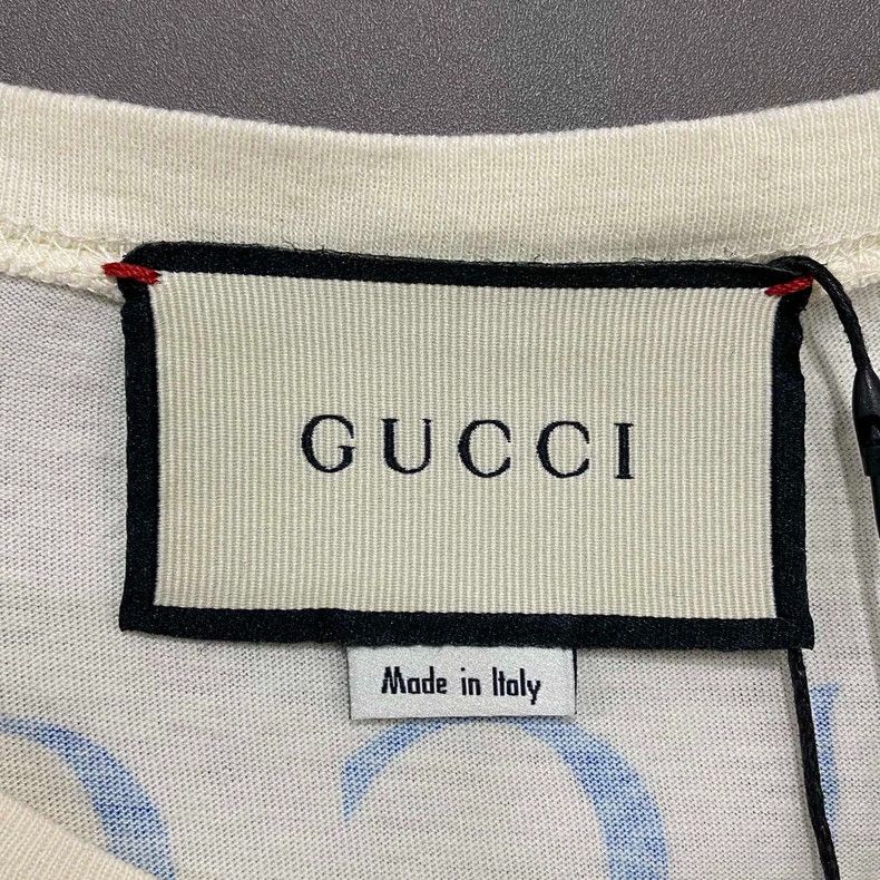 Gucci Gucci Logo Print Short Sleeve T-Shirt-yf Size US XXS / EU 40 - 6 Thumbnail