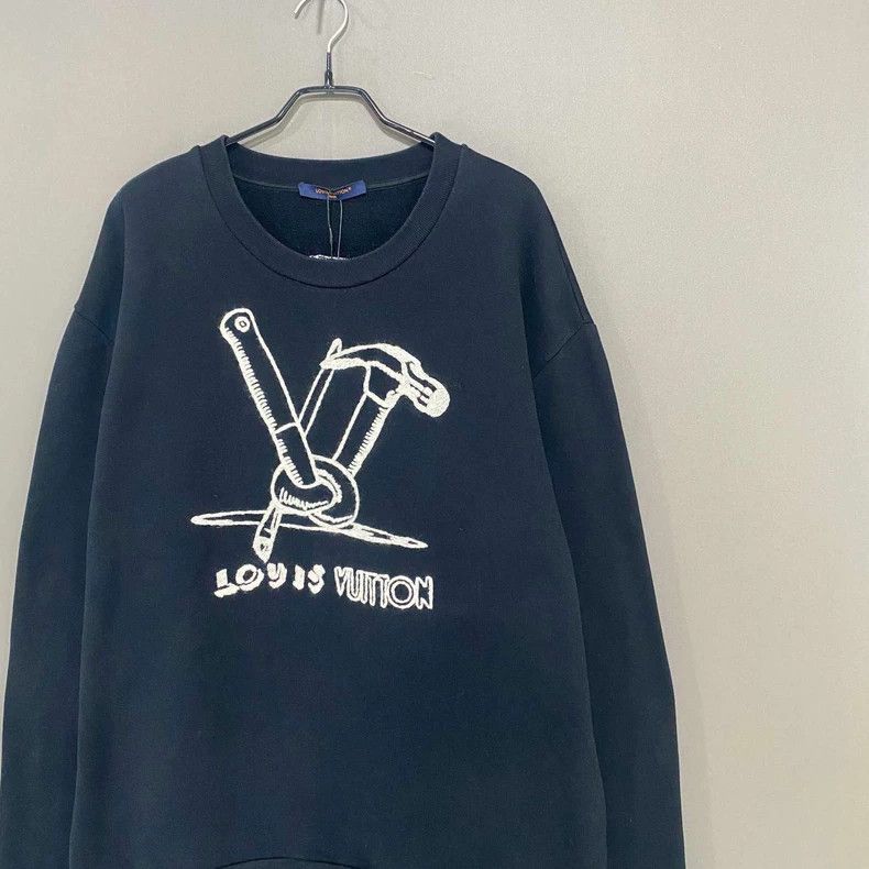 Louis Vuitton Louis Vuitton Embroidered Sweatshirt Tool Box-yf Size US XXL / EU 58 / 5 - 2 Thumbnail