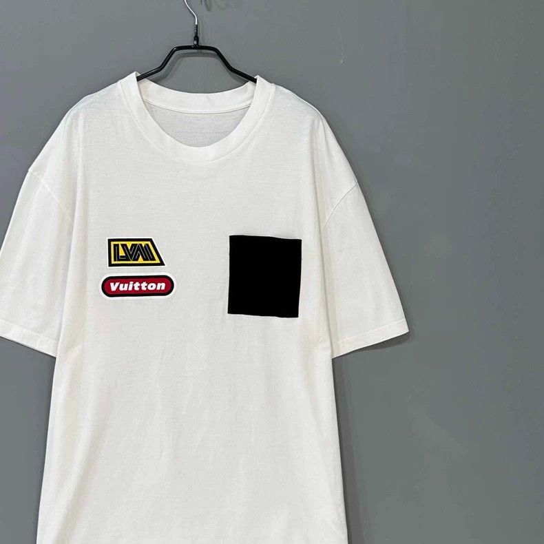Louis Vuitton Louis Vuitton White Short Sleeve T-Shirt-yf Size US L / EU 52-54 / 3 - 2 Thumbnail