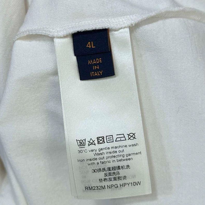 Louis Vuitton Louis Vuitton White Short Sleeve T-Shirt-yf Size US L / EU 52-54 / 3 - 7 Thumbnail