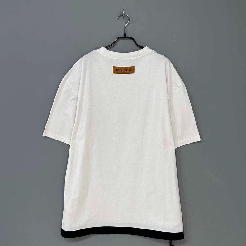 Louis Vuitton Louis Vuitton White Short Sleeve T-Shirt-yf Size US L / EU 52-54 / 3 - 3 Thumbnail