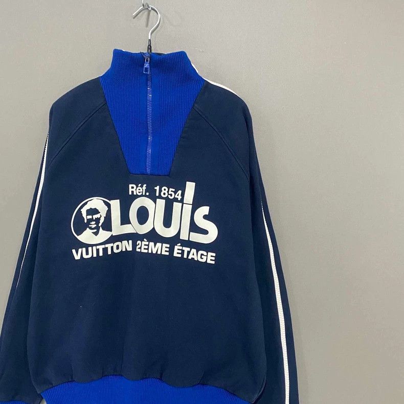 Louis Vuitton Louis Vuitton Half Zip Sweatshirt-yf Size US S / EU 44-46 / 1 - 2 Thumbnail
