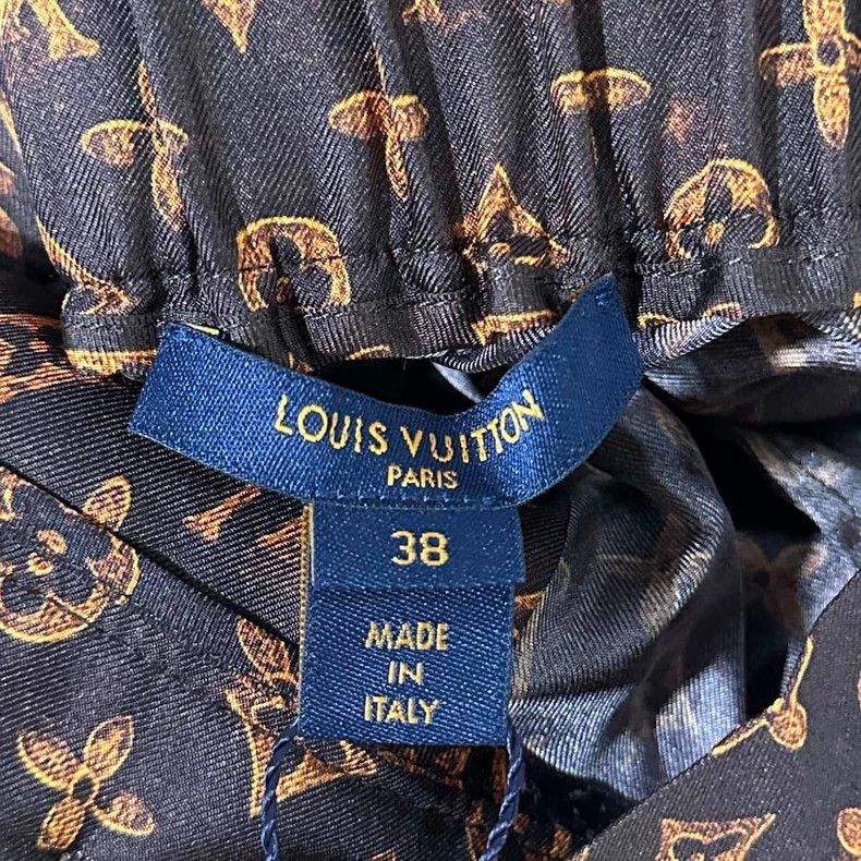 Louis Vuitton Louis Vuitton Animal Print Silk Shorts-yf Size US 38 / EU 54 - 4 Thumbnail