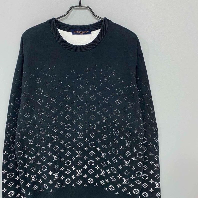 Louis Vuitton Gradient Pattern Knit Sweater by Louis Vuitton-yf Size US L / EU 52-54 / 3 - 2 Thumbnail