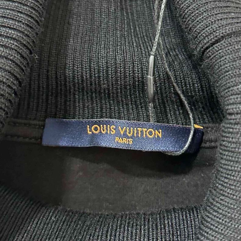 Louis Vuitton Black High Neck Louis Vuitton Sweatshirt-yf Size US M / EU 48-50 / 2 - 6 Thumbnail
