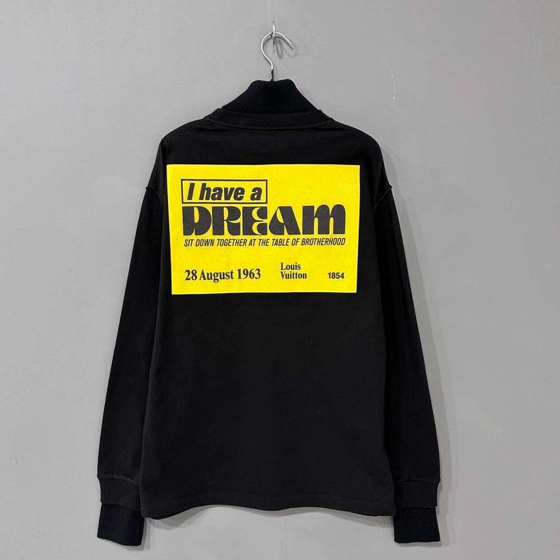 Louis Vuitton Black High Neck Louis Vuitton Sweatshirt-yf Size US M / EU 48-50 / 2 - 5 Thumbnail