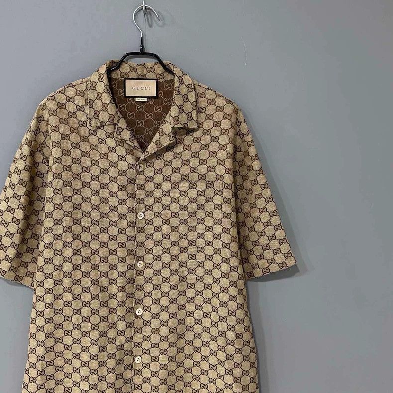 Gucci Gucci Short Sleeve Printed Shirt-yf Size US L / EU 52-54 / 3 - 2 Thumbnail