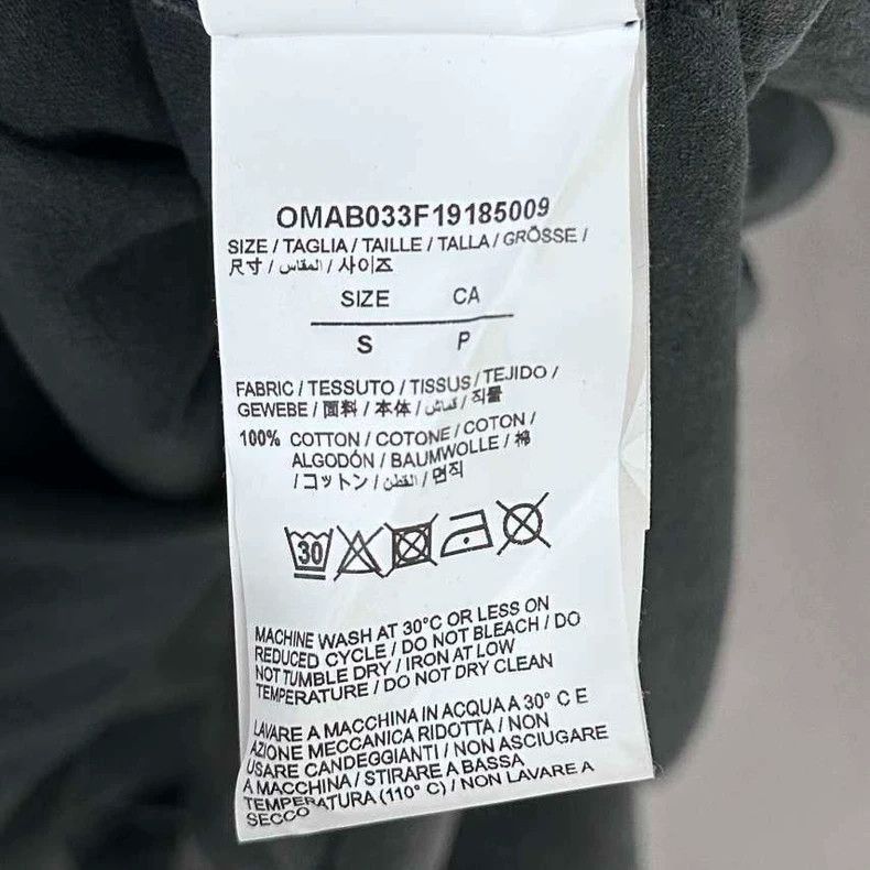 Off-White Oil Painting Logo Hoodie with Blue Accents-yf Size US S / EU 44-46 / 1 - 6 Thumbnail