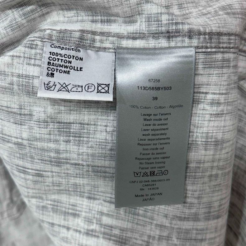 Dior Vintage Washed Print Shirt by Dior-yf Size US M / EU 48-50 / 2 - 6 Thumbnail