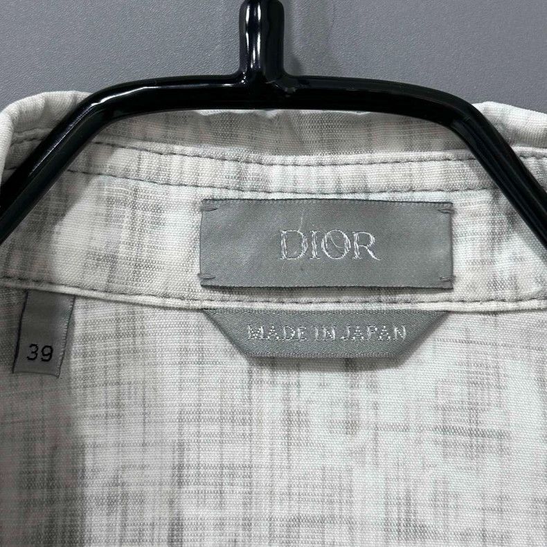 Dior Vintage Washed Print Shirt by Dior-yf Size US M / EU 48-50 / 2 - 5 Thumbnail