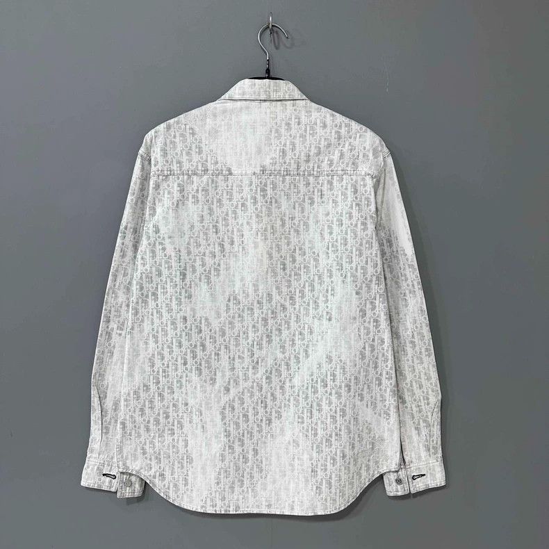 Dior Vintage Washed Print Shirt by Dior-yf Size US M / EU 48-50 / 2 - 4 Thumbnail