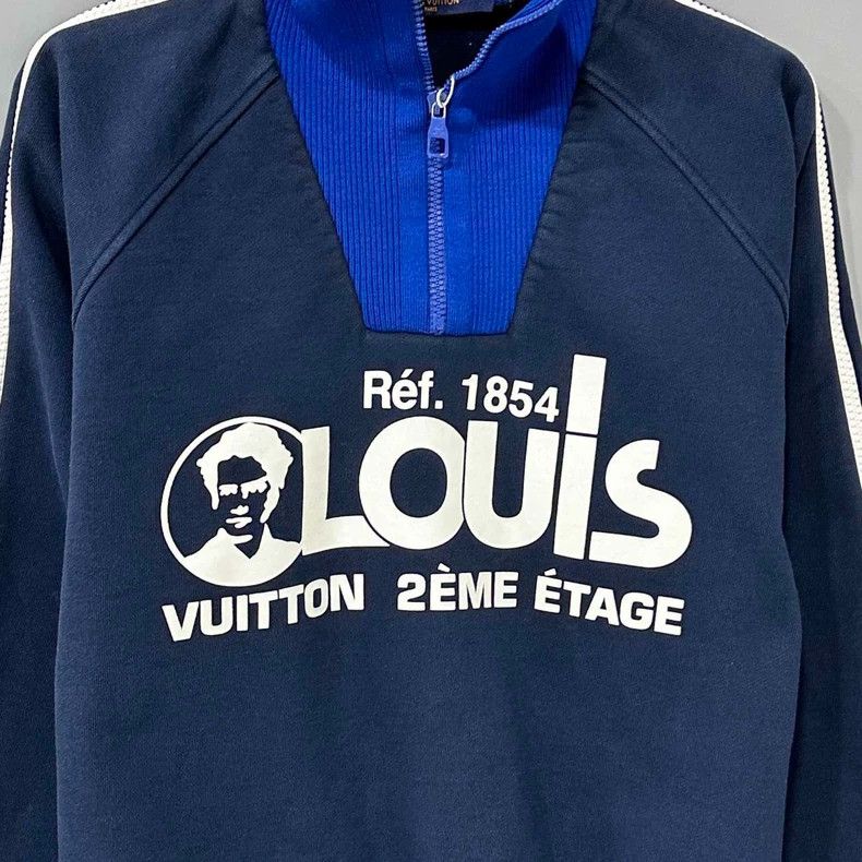 Louis Vuitton Louis Vuitton Logo Zip-Up Sweatshirt-yf Size US S / EU 44-46 / 1 - 3 Thumbnail