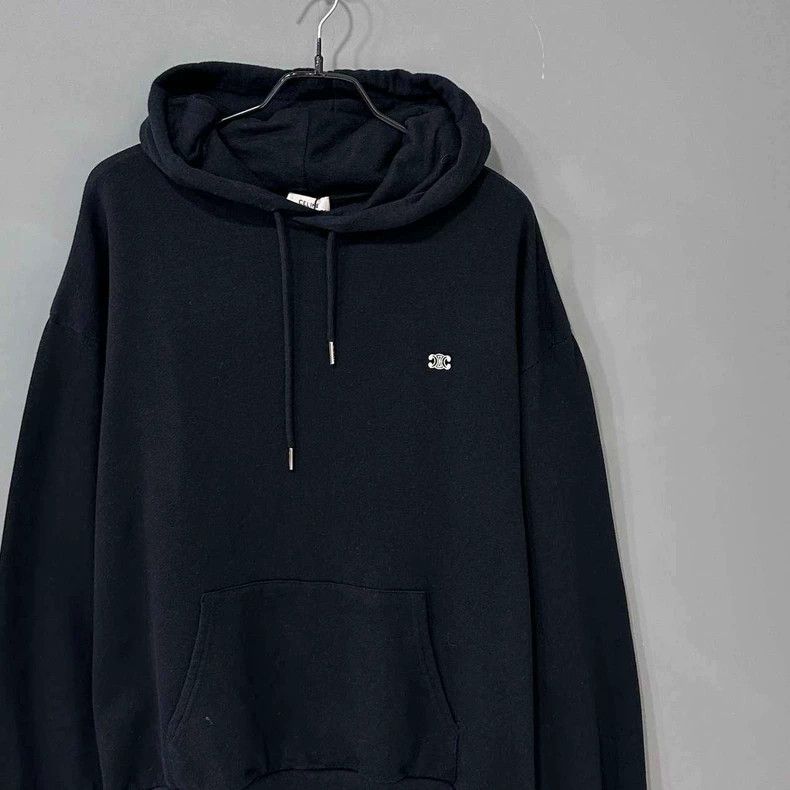 Celine New Celine Cashmere Blend Hoodie-yf Size US XL / EU 56 / 4 - 2 Thumbnail