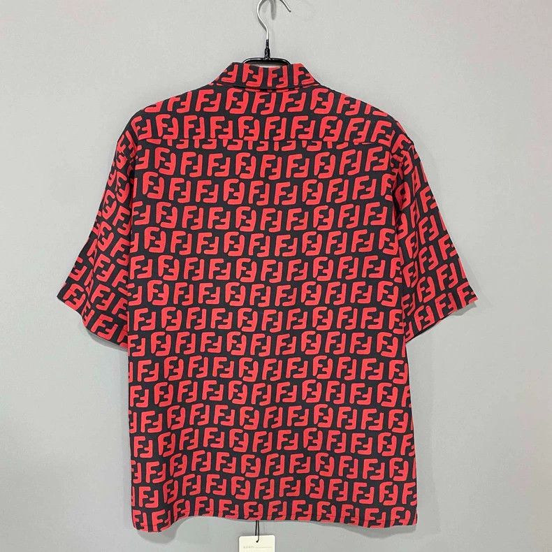 Fendi Fendi Short Sleeve Printed Shirt-yf Size US L / EU 52-54 / 3 - 3 Thumbnail