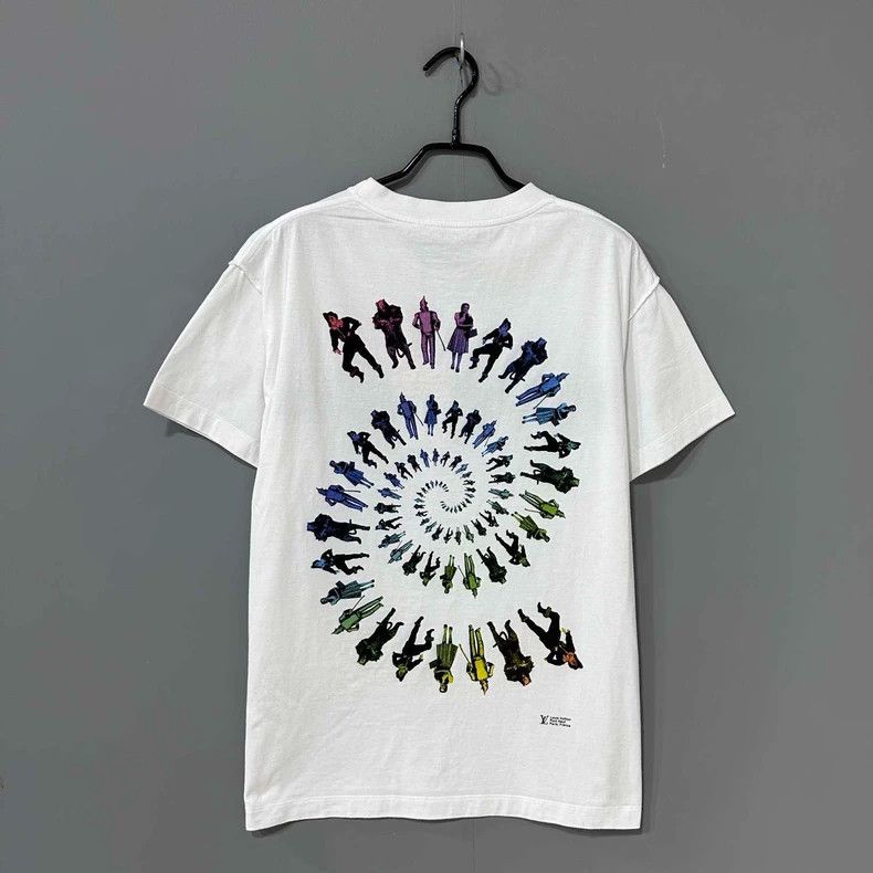 Louis Vuitton Greenery Embroidered Logo Short Sleeve T-Shirt-yf Size US XS / EU 42 / 0 - 4 Thumbnail