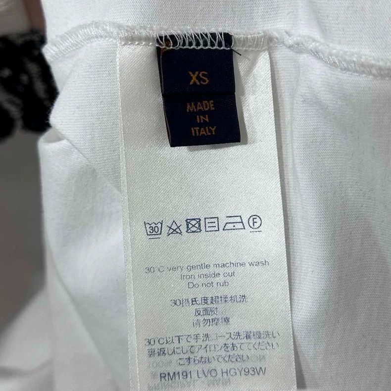 Louis Vuitton Greenery Embroidered Logo Short Sleeve T-Shirt-yf Size US XS / EU 42 / 0 - 6 Thumbnail
