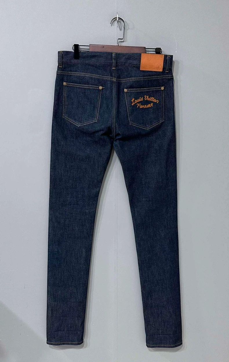 Louis Vuitton Custom Logo Denim Pants by Louis Vuitton-yf Size US 30 / EU 46 - 4 Thumbnail