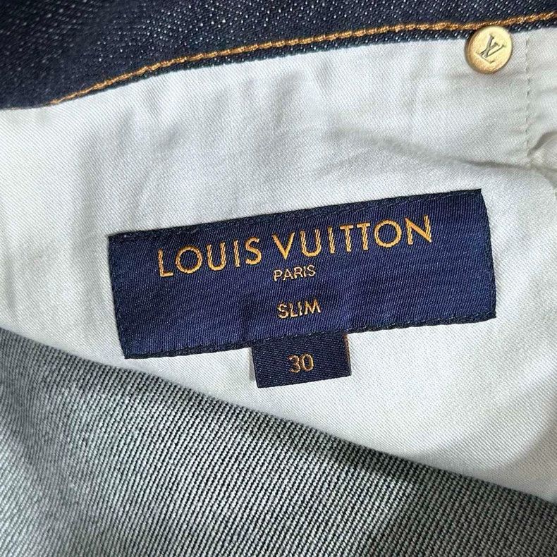 Louis Vuitton Custom Logo Denim Pants by Louis Vuitton-yf Size US 30 / EU 46 - 6 Thumbnail