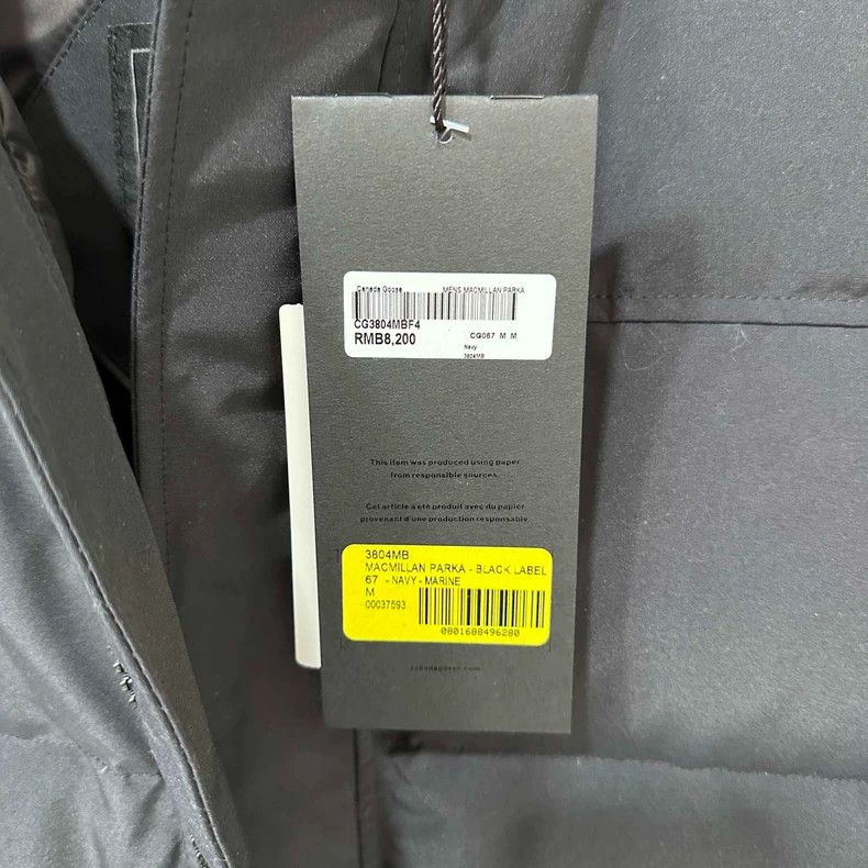 Canada Goose Canada Goose Navy Parker Down Jacket-yf Size US M / EU 48-50 / 2 - 7 Thumbnail