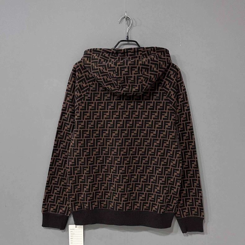 Fendi FENDI Hoodie with Logo Print-yf Size US M / EU 48-50 / 2 - 3 Thumbnail