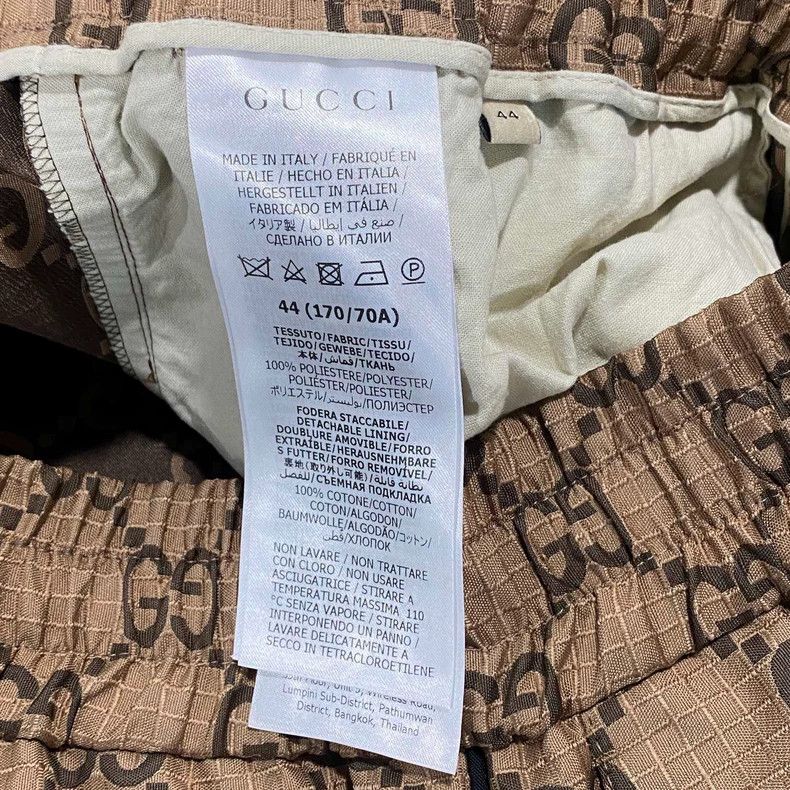 Gucci New Gucci Full Logo Embroidered Pants-yf Size US 44 / EU 60 - 5 Thumbnail