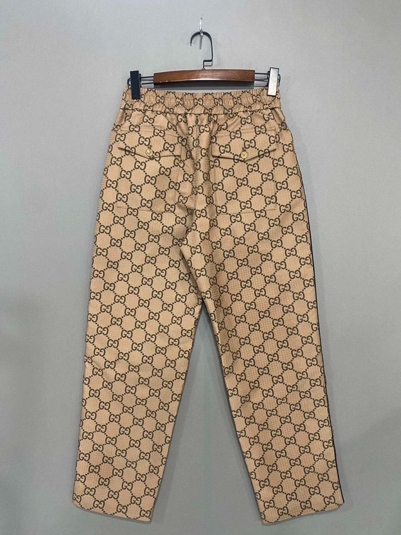 Gucci New Gucci Full Logo Embroidered Pants-yf Size US 44 / EU 60 - 3 Thumbnail