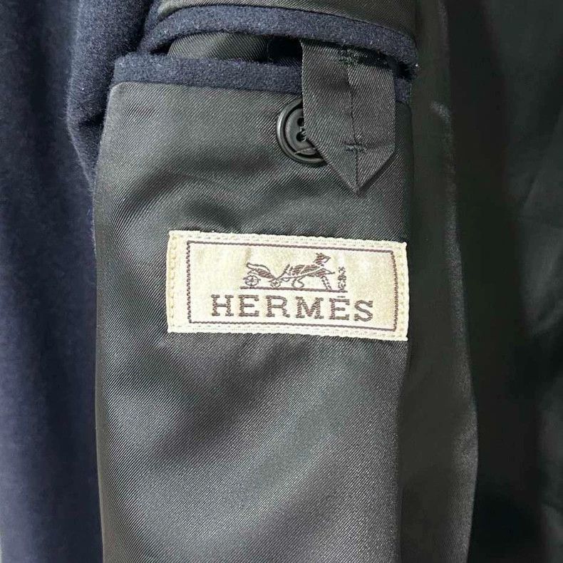 Hermes High Price Wool Blend Suit Jacket-yf Size US L / EU 52-54 / 3 - 4 Thumbnail