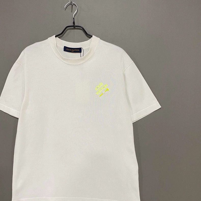 Louis Vuitton Louis Vuitton Short Sleeve Knit Top-yf Size US M / EU 48-50 / 2 - 2 Thumbnail