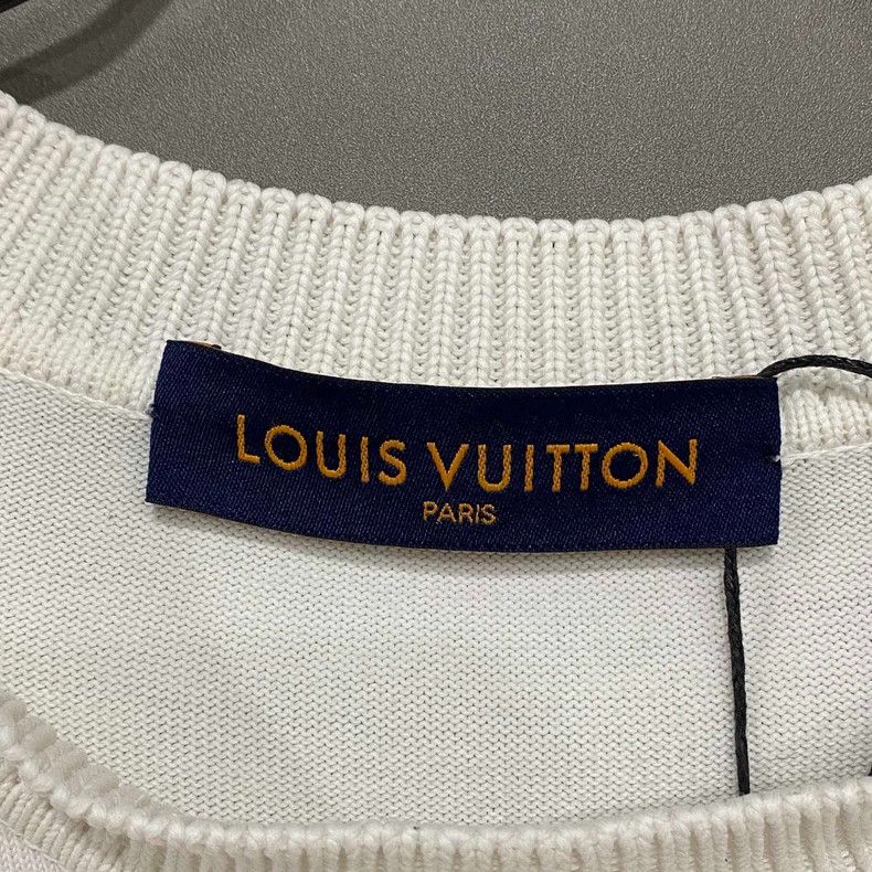 Louis Vuitton Louis Vuitton Short Sleeve Knit Top-yf Size US M / EU 48-50 / 2 - 5 Thumbnail