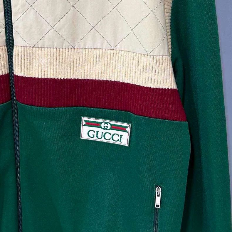 Gucci Gucci Color Block Zip Jacket-yf Size US M / EU 48-50 / 2 - 4 Thumbnail