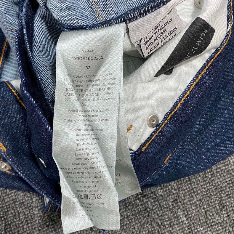 Dior Dior Printed Denim Pants-yf Size US 32 / EU 48 - 6 Thumbnail