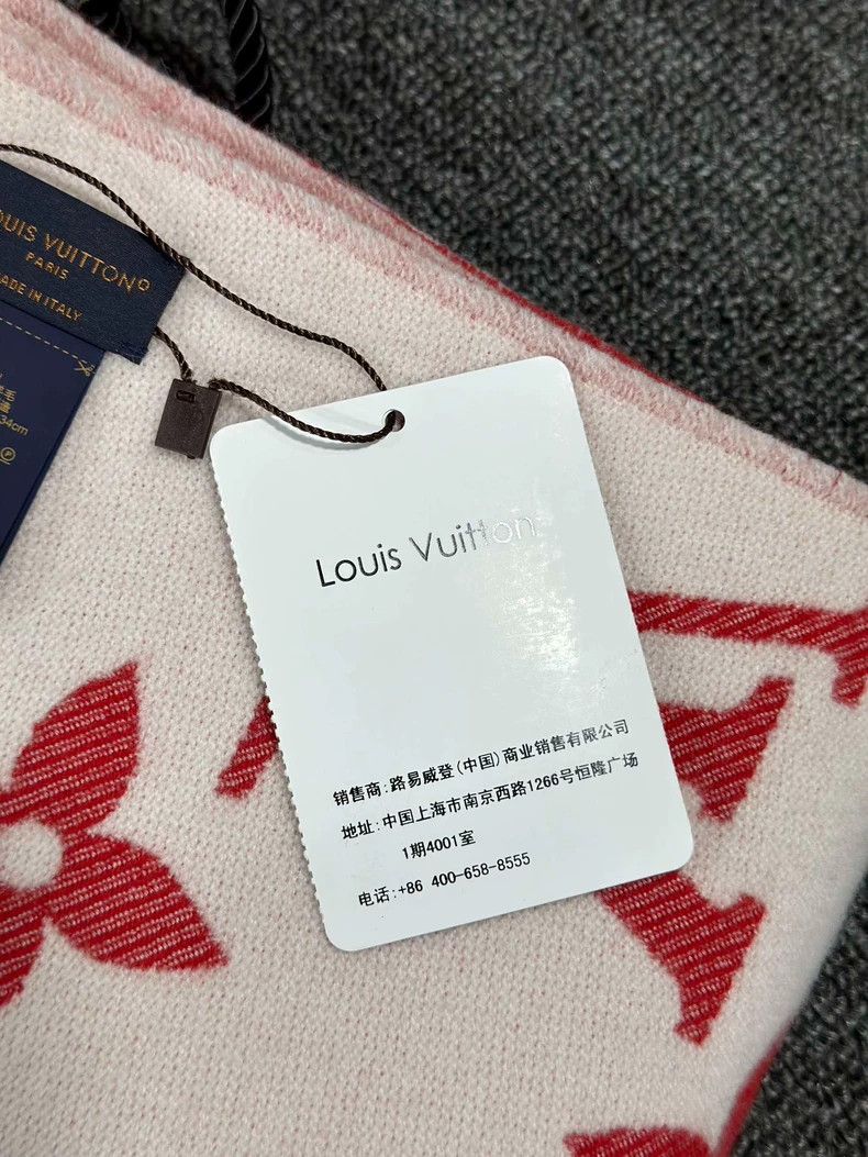 Louis Vuitton Louis Vuitton Double-Sided Wool Scarf-yf Size ONE SIZE - 7 Thumbnail