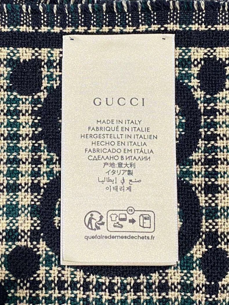 Gucci Double-sided Wool Scarf by Gucci-yf Size ONE SIZE - 5 Thumbnail