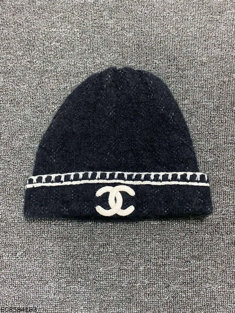 Chanel New Cashmere Knit Scarf and Hat Set-yf Size ONE SIZE - 6 Thumbnail