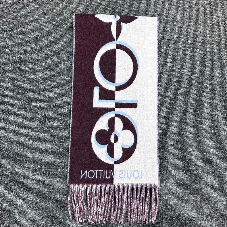Louis Vuitton Louis Vuitton Double-Sided Logo Scarf-yf Size ONE SIZE - 4 Thumbnail