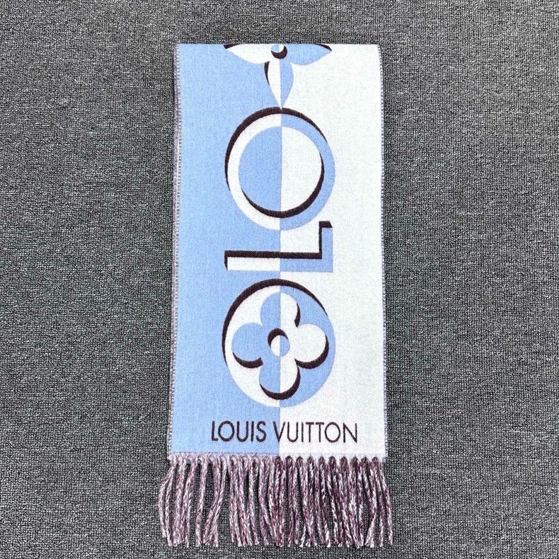 Louis Vuitton Louis Vuitton Double-Sided Logo Scarf-yf Size ONE SIZE - 2 Thumbnail