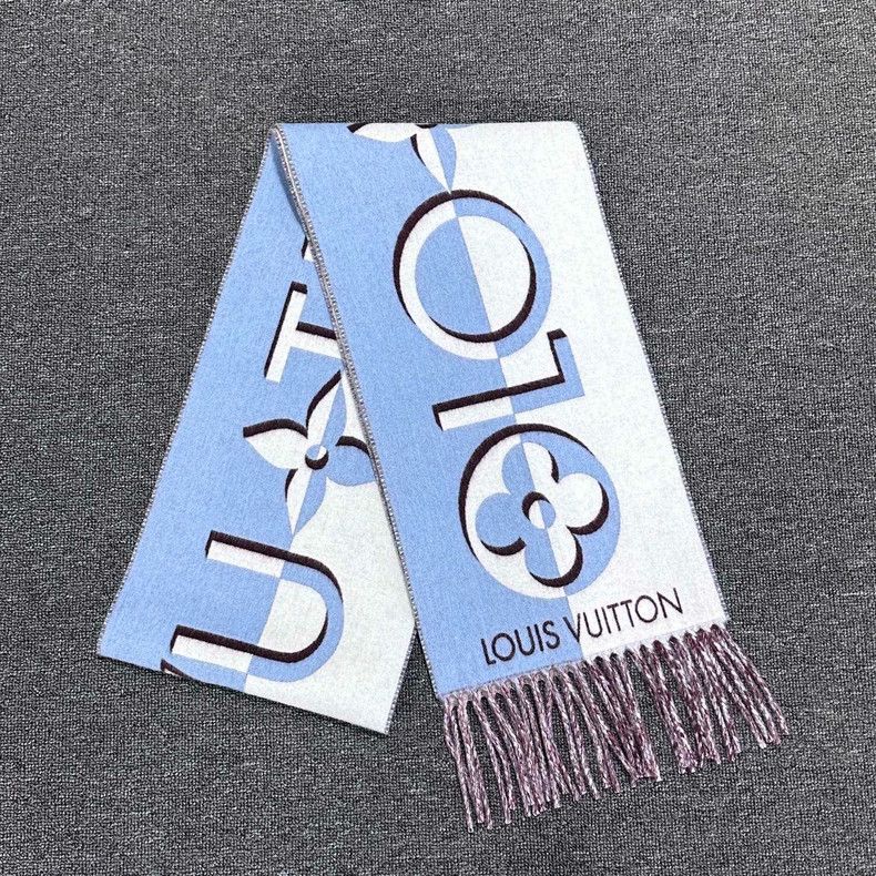 Louis Vuitton Louis Vuitton Double-Sided Logo Scarf-yf Size ONE SIZE - 3 Thumbnail