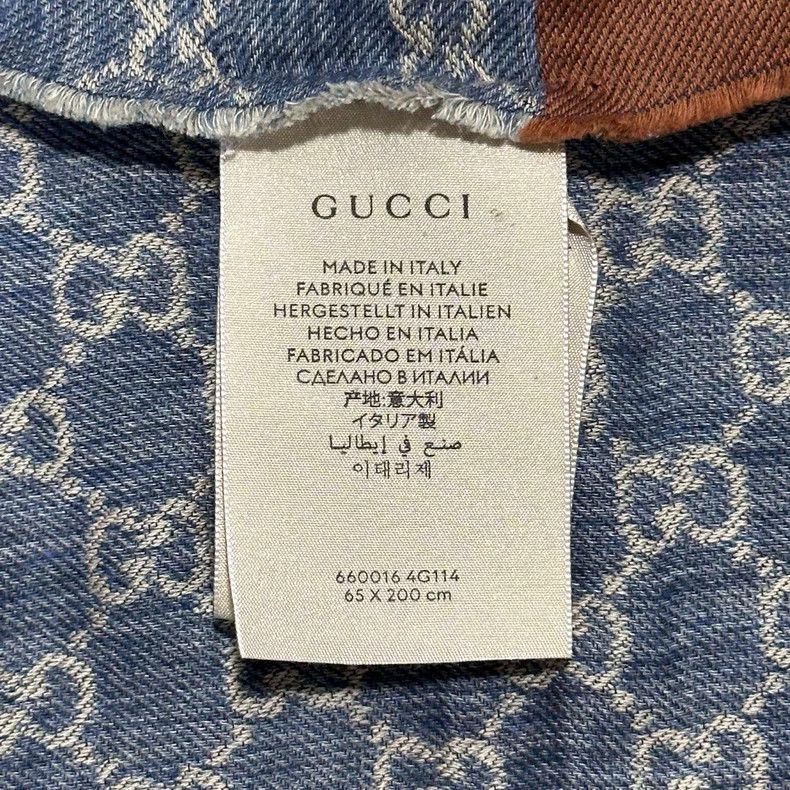 Gucci Gucci Double-Sided Scarf with Floral Print-yf Size ONE SIZE - 5 Thumbnail