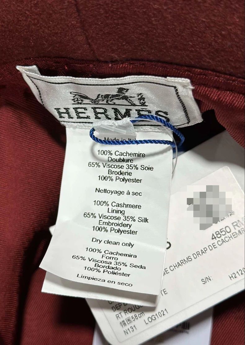 Hermes Cashmere Fisherman Hat by HERMES-yf Size ONE SIZE - 5 Thumbnail