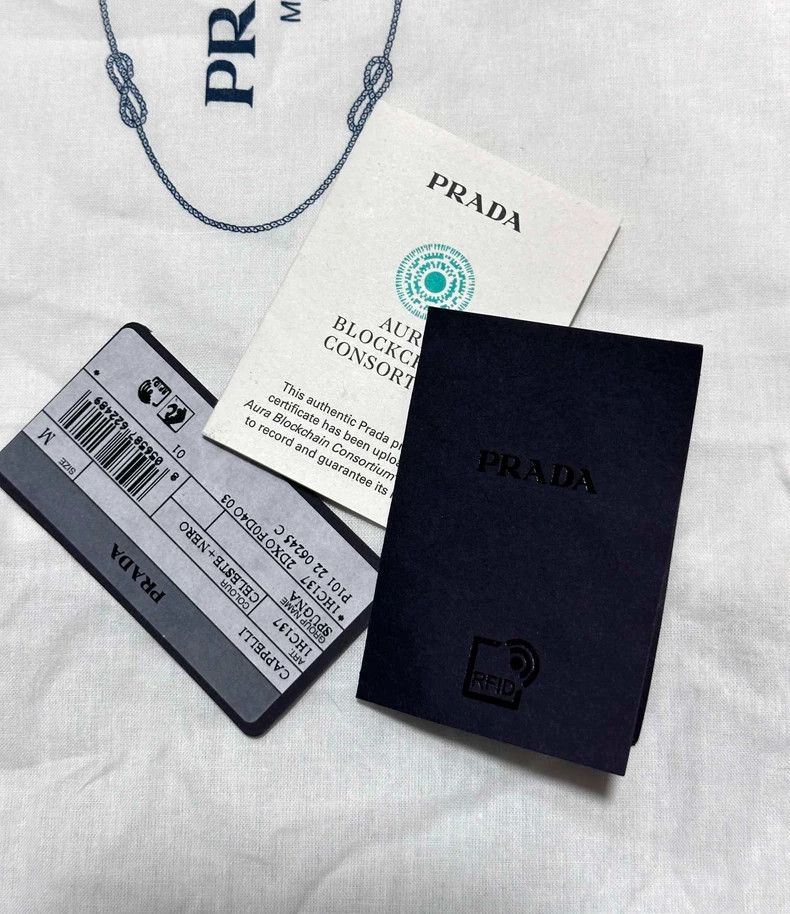 Prada Blue Plush Fisherman Hat by PRADA-yf Size ONE SIZE - 6 Thumbnail