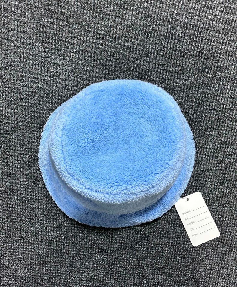 Prada Blue Plush Fisherman Hat by PRADA-yf Size ONE SIZE - 3 Thumbnail