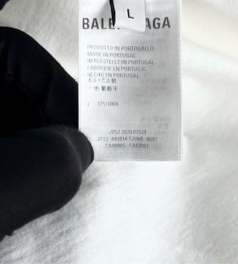 Balenciaga Balenciaga Short Sleeve Marathon Graphic T-Shirt-yf Size US L / EU 52-54 / 3 - 2 Thumbnail