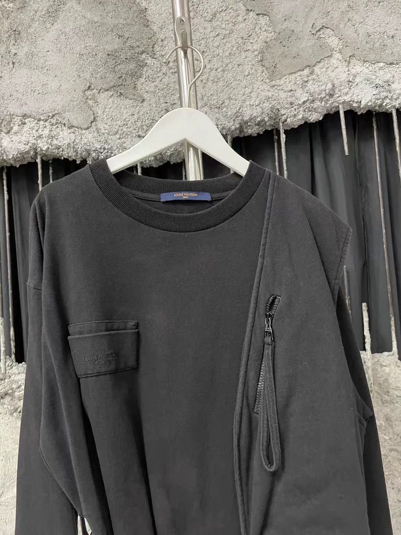 Louis Vuitton Louis Vuitton Black Tactical Long Sleeve Vest-yf Size US S / EU 44-46 / 1 - 3 Thumbnail