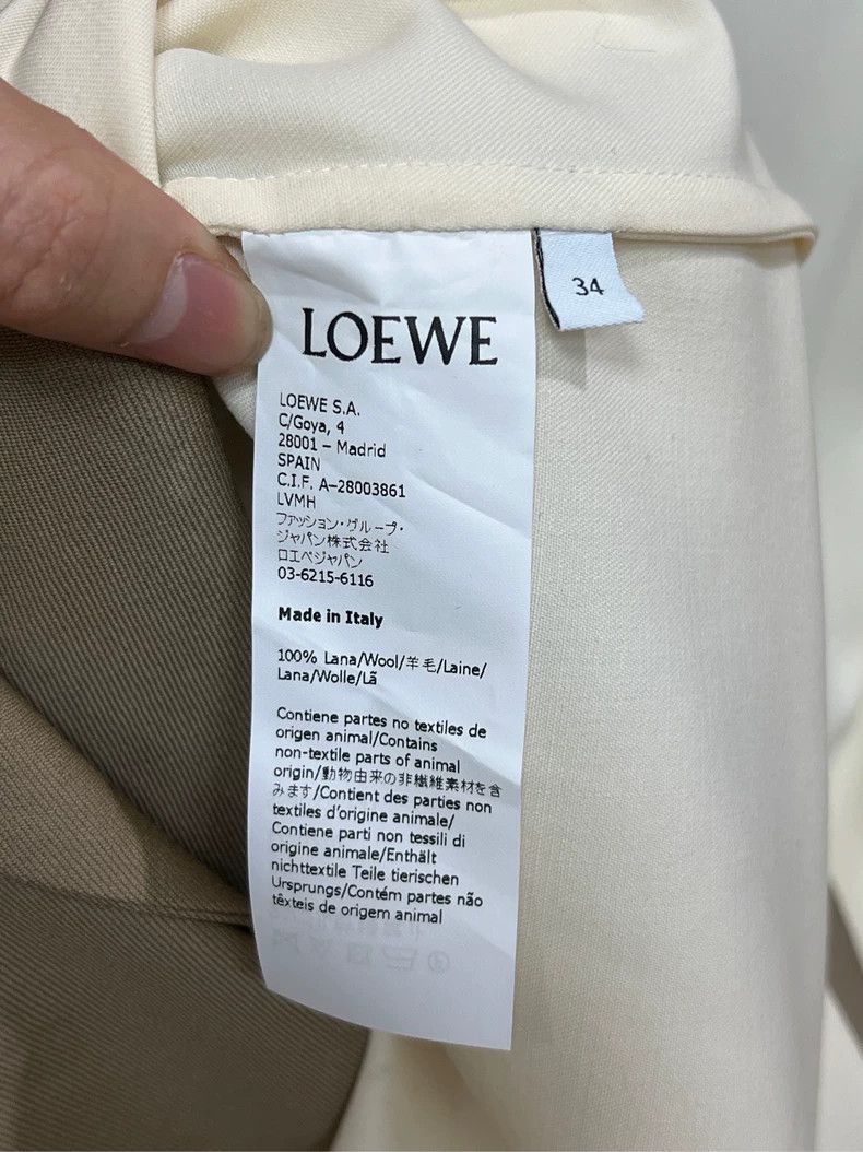Loewe Loewe Long Color-Block Trench Coat-yf Size US XS / EU 42 / 0 - 4 Thumbnail