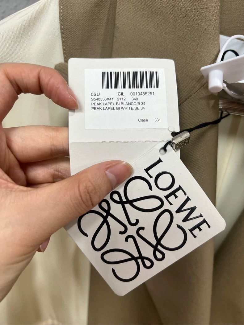 Loewe Loewe Long Color-Block Trench Coat-yf Size US XS / EU 42 / 0 - 3 Thumbnail
