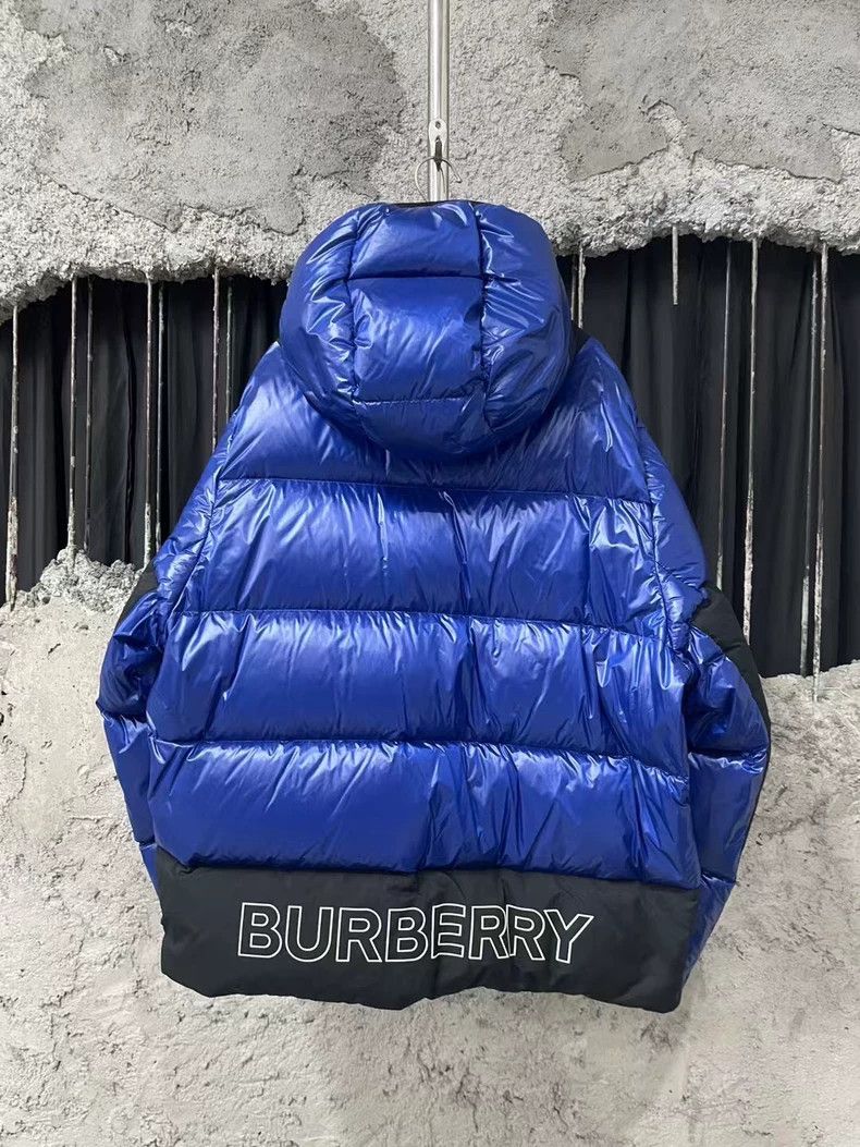 Burberry Burberry Black Blue Color Block Down Jacket-yf Size US S / EU 44-46 / 1 - 2 Thumbnail