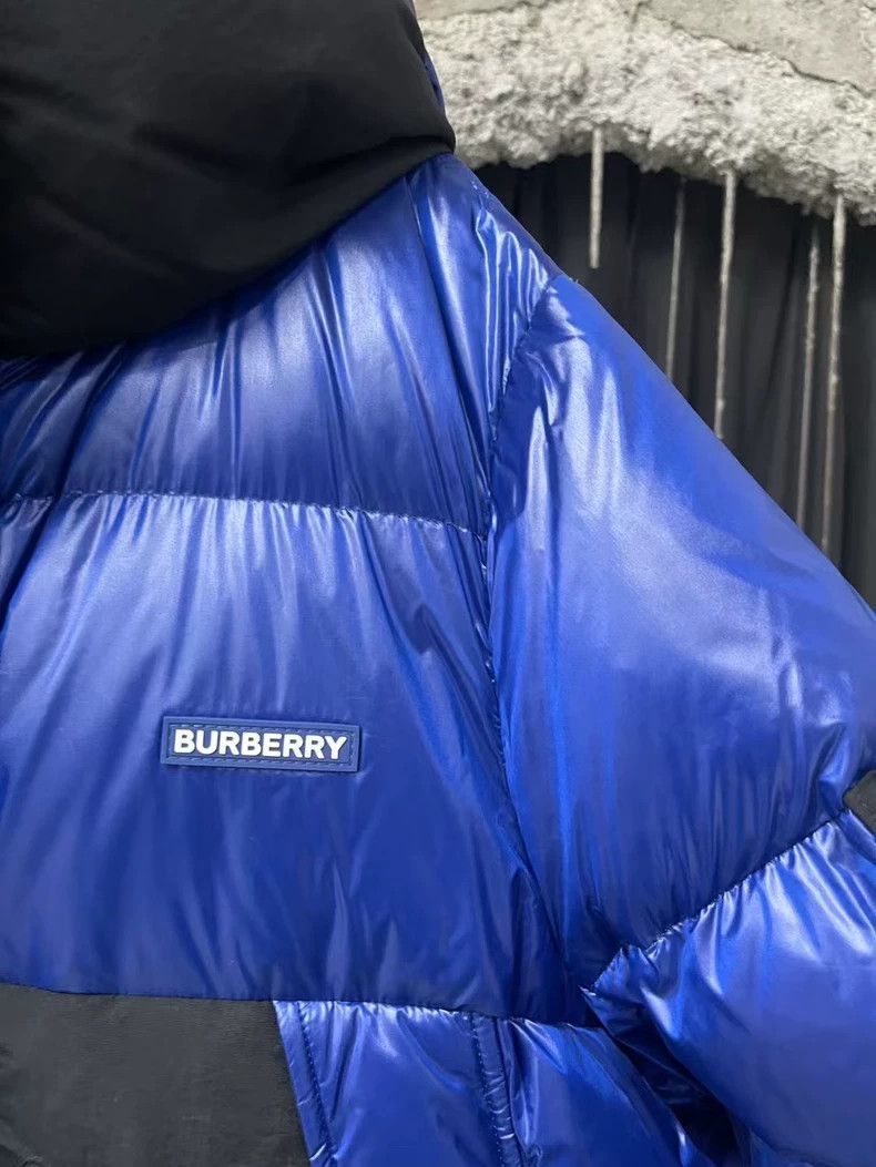 Burberry Burberry Black Blue Color Block Down Jacket-yf Size US S / EU 44-46 / 1 - 5 Thumbnail