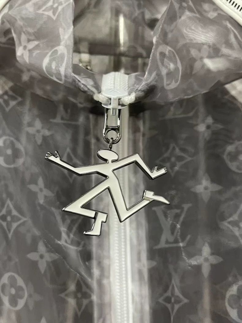 Louis Vuitton Louis Vuitton Silver Oganza Racing Jacket-yf Size US XL / EU 56 / 4 - 5 Thumbnail