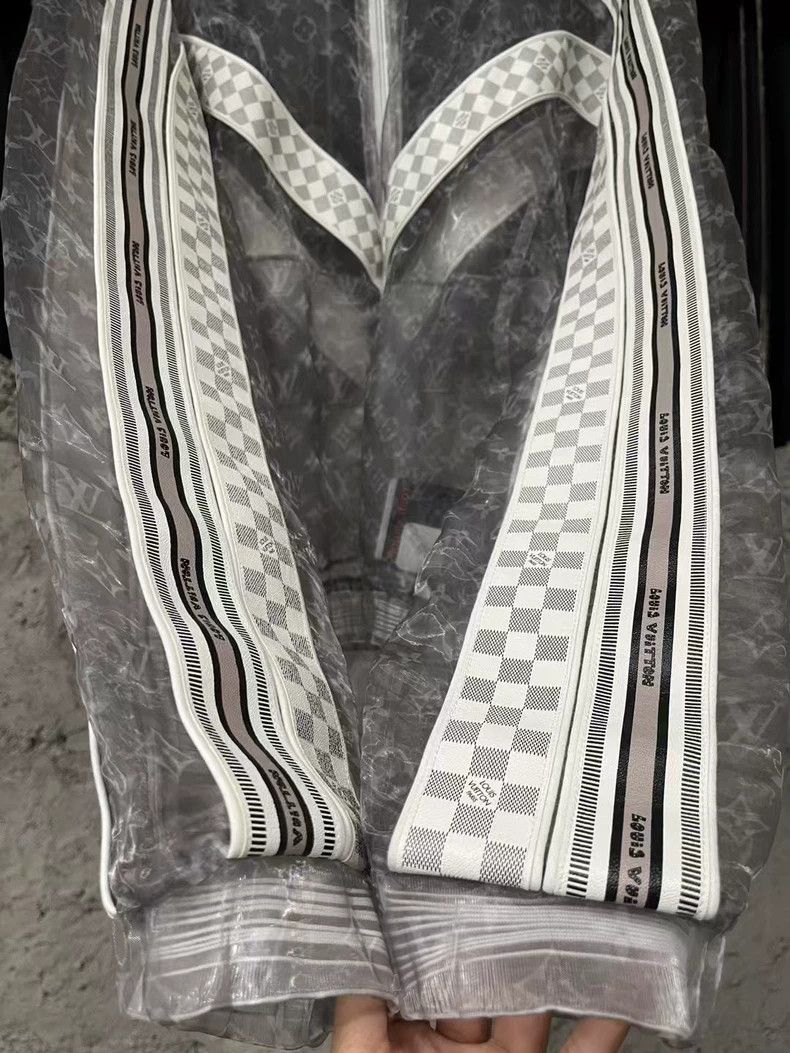 Louis Vuitton Louis Vuitton Silver Oganza Racing Jacket-yf Size US XL / EU 56 / 4 - 4 Thumbnail
