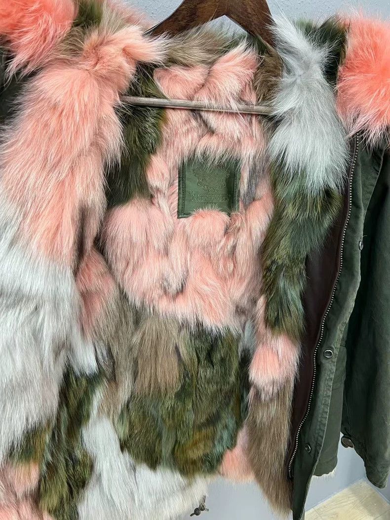 Moncler Mr&Mrs Fox Fur Parka Coat-yf Size US XS / EU 42 / 0 - 3 Thumbnail